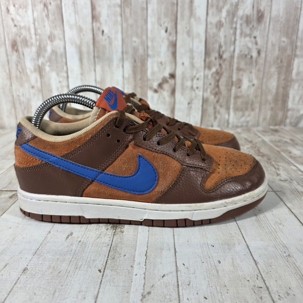 Nike Dunk Low Cacao Wow Marina Brown Blue Sneakers DR9704-200 Womens 7